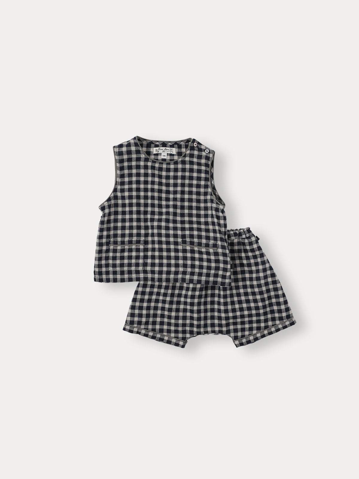 BENE BENE 2PC DOU CHECK BABY SET