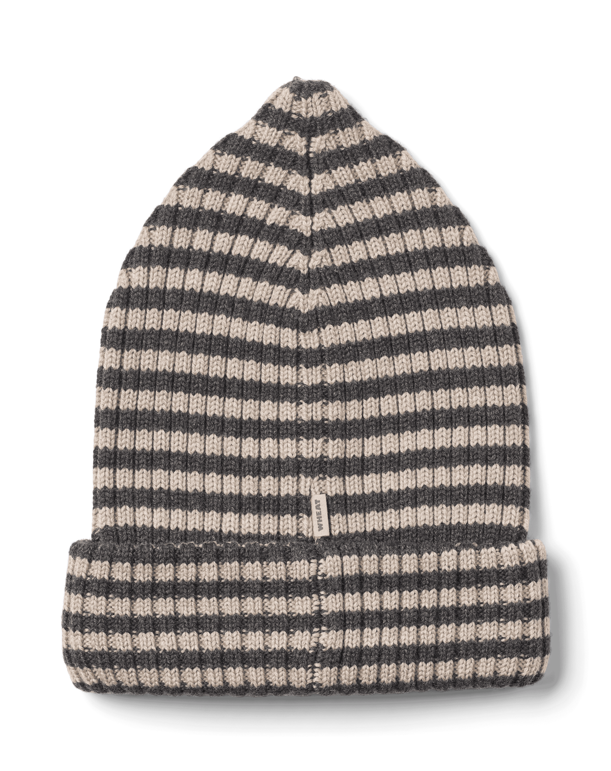 WHEAT STRIPED BEANIE