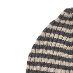 WHEAT STRIPED BEANIE