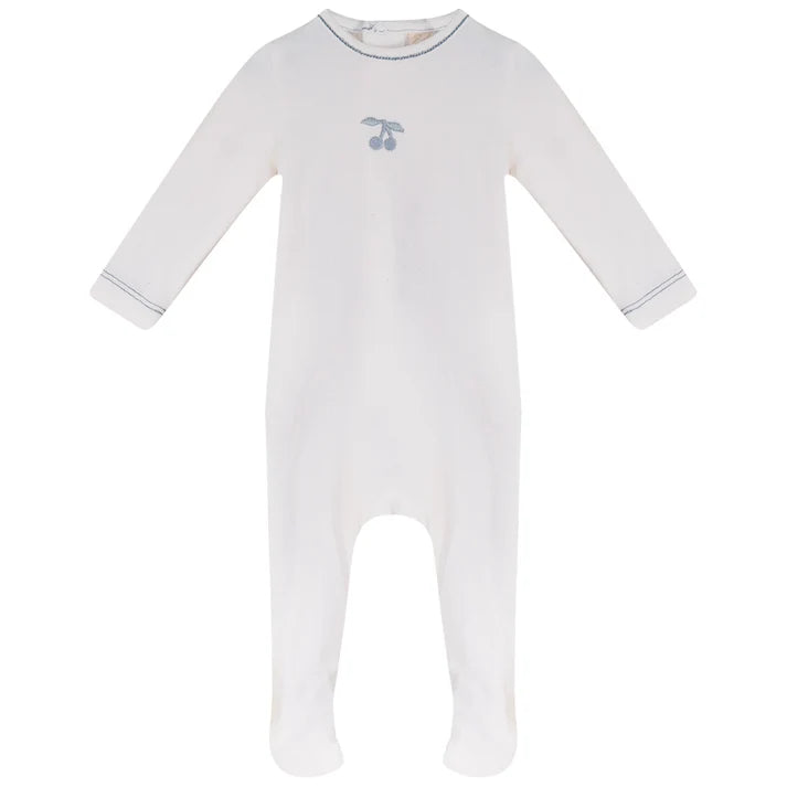 BUBANI EYELET CHERRY COLLECTION FOOTIE