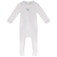 BUBANI EYELET CHERRY COLLECTION FOOTIE