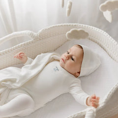 BUBANI EYELET CHERRY COLLECTION FOOTIE