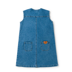 BIRNHAM ON THE SEA POCKET DENIM JUMPER