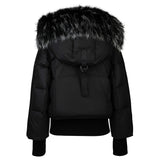 PRAMIE FUR TRIM TEEN RIBBON JACKET