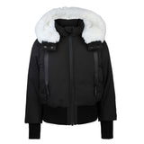 PRAMIE RABBIT FUR TRIM JACKET