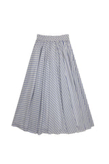ZAIKAMOYA MELANIE STRIPED SKIRT
