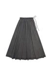 ZAIKAMOYA LESLIE DENIM SKIRT