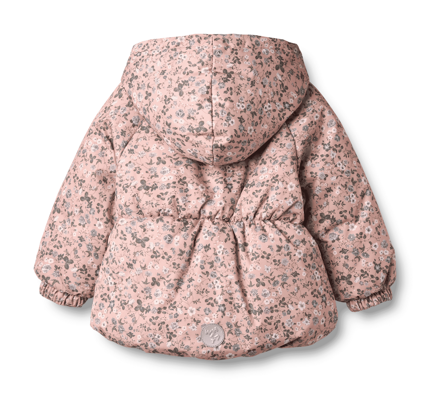 WHEAT OLGA FLOWER PRINT PUFFER JACKET