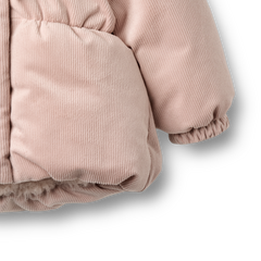 WHEAT OLGA CORDUROY TOGGLE BUTTON PUFFER JACKET