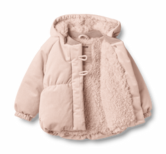 WHEAT OLGA CORDUROY TOGGLE BUTTON PUFFER JACKET