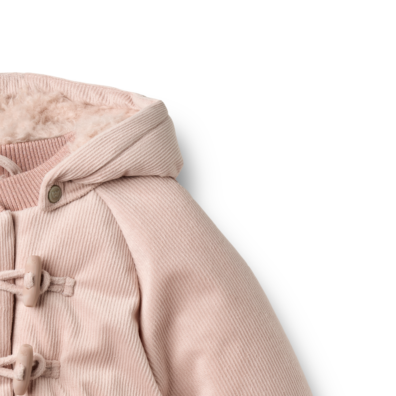 WHEAT OLGA CORDUROY TOGGLE BUTTON PUFFER JACKET