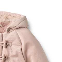 WHEAT OLGA CORDUROY TOGGLE BUTTON PUFFER JACKET