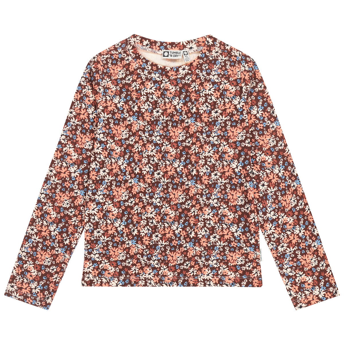 TUMBLE 'N DRY FABIENNE FLOWER PRINT TOP