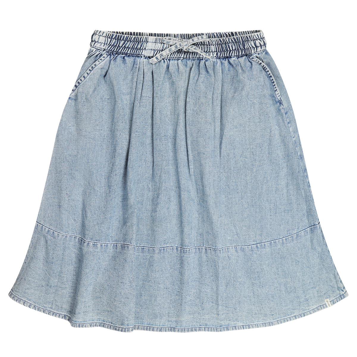 TUMBLE 'N DRY PIRON DENIM SKIRT