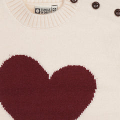 TUMBLE 'N DRY CHLOE HEART KNIT VEST