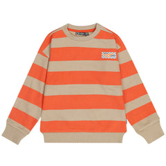 TUMBLE 'N DRY BEESTON STRIPED GRAPHIC SWEATSHIRT