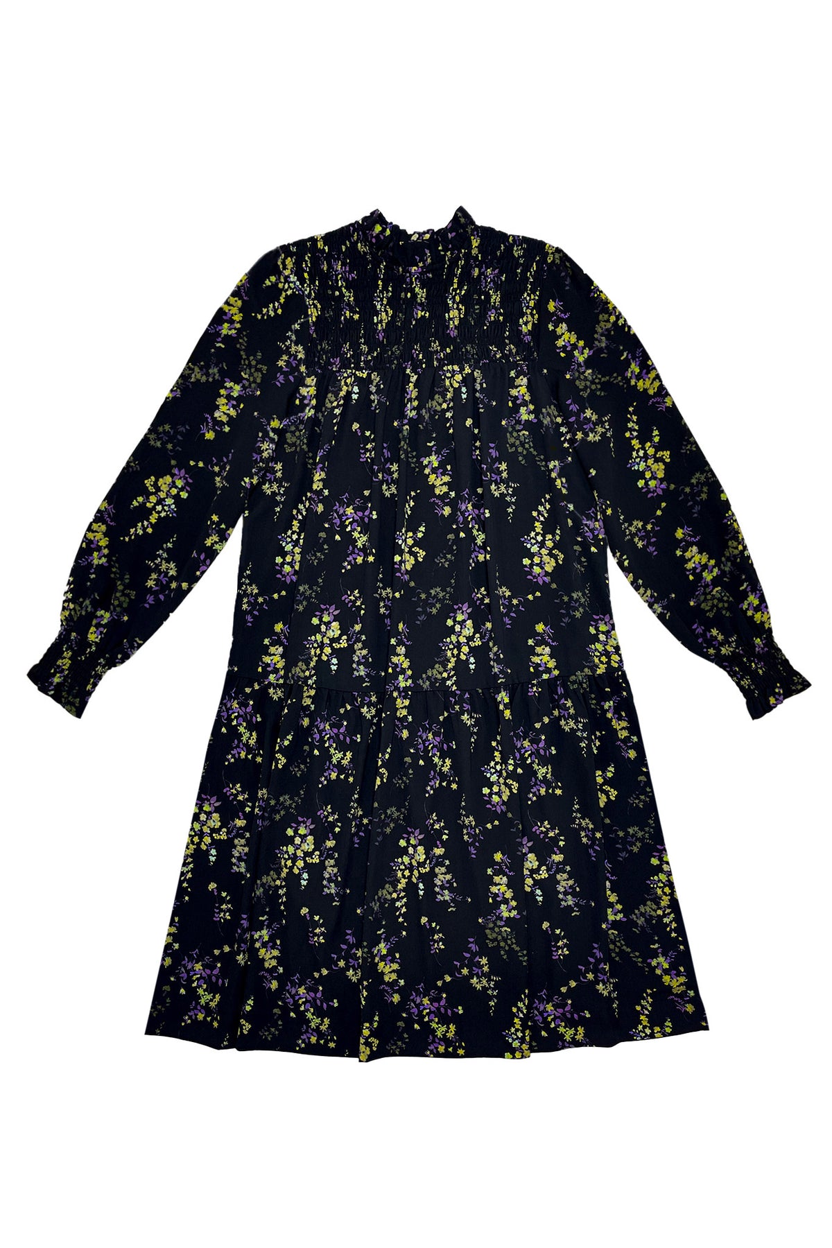 ZAIKAMOYA SANDRA FLOWER PRINT DRESS