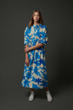 ZAIKAMOYA MAGGIE FLORAL DRESS