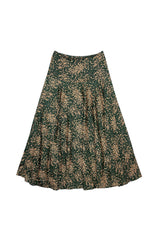 ZAIKAMOYA COLETTE FLOWER PRINT SKIRT
