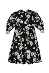 ZAIKAMOYA TANYA FLOWER PRINT DRESS