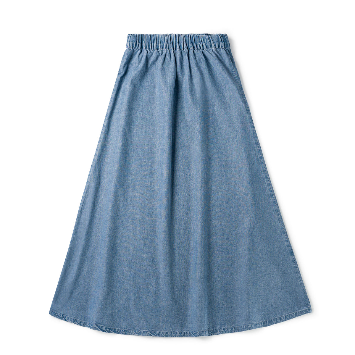 BIRNHAM ON THE SEA TEEN STONEWASH DENIM SKIRT