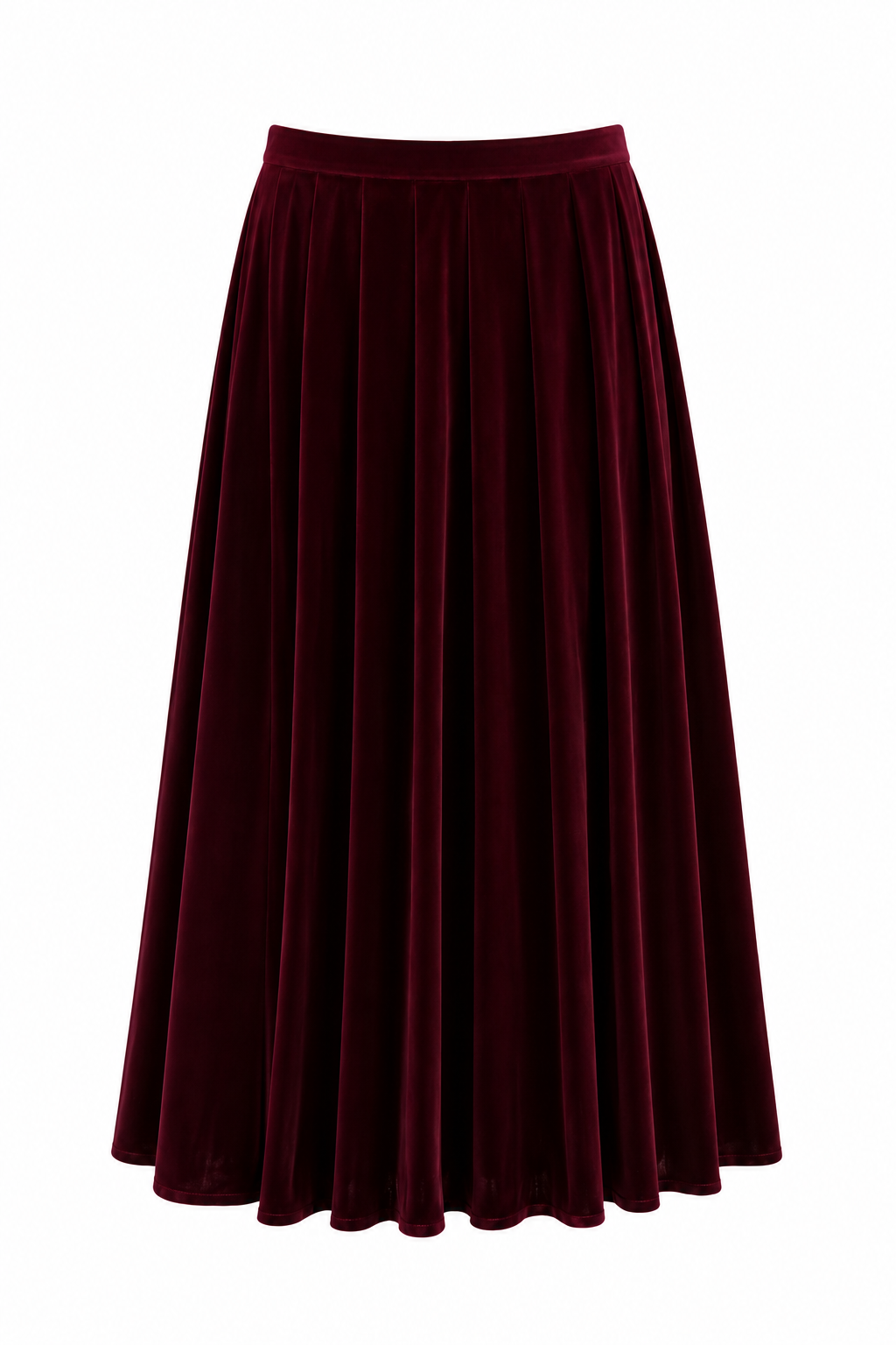 TEA PLEATED SKIRT