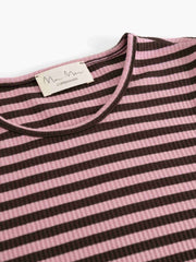 MARMAR 2PC STRIPE TEE WITH LEG LEGGING