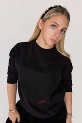 TEEN BOSS HEART SWEATSHIRT