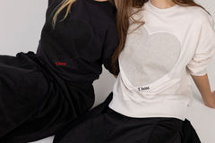 TEEN BOSS HEART SWEATSHIRT