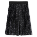 SONIA RYKIEL GLITTER PLEATED SKIRT