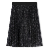 SONIA RYKIEL GLITTER PLEATED SKIRT