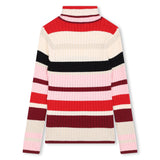 SONIA RYKIEL STRIPED TURTLENECK SWEATER