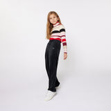 SONIA RYKIEL STRIPED TURTLENECK SWEATER