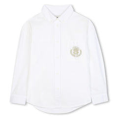 SONIA RYKIEL BUTTON DOWN "SR LOGO DETAIL