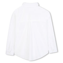SONIA RYKIEL BUTTON DOWN "SR LOGO DETAIL