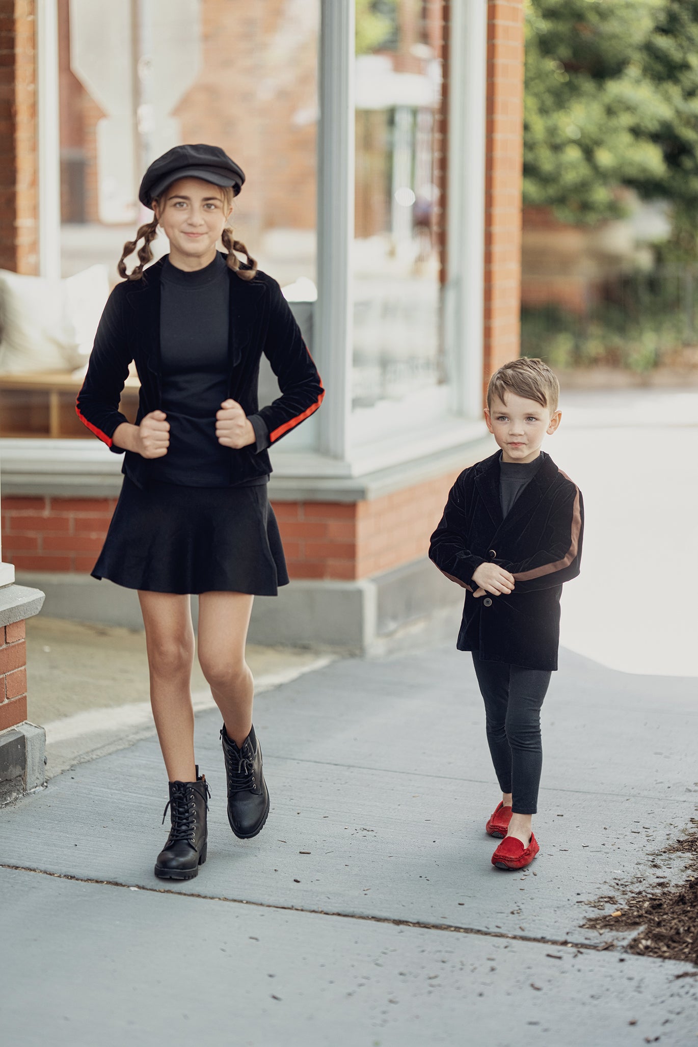 ♡JILTU petit frill dress BLACK♡ Girl - Dresses – Little Women Too