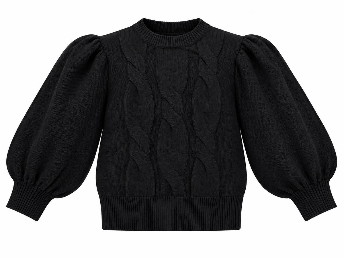 MEILISA BAI CABLE SWEATER