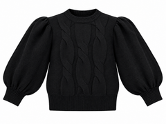 MEILISA BAI CABLE SWEATER