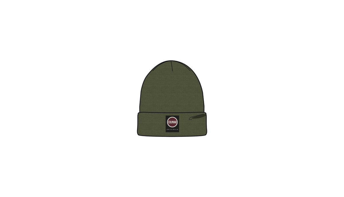 COLMAR STOTCKING STITCH JUNIOR KNIT BEANIE WITH TRUN UP EDGE