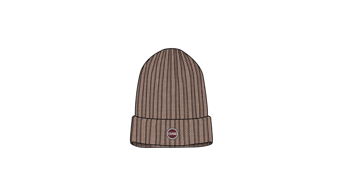 COLMAR STOCKING STITCH MIX WOOL HAT
