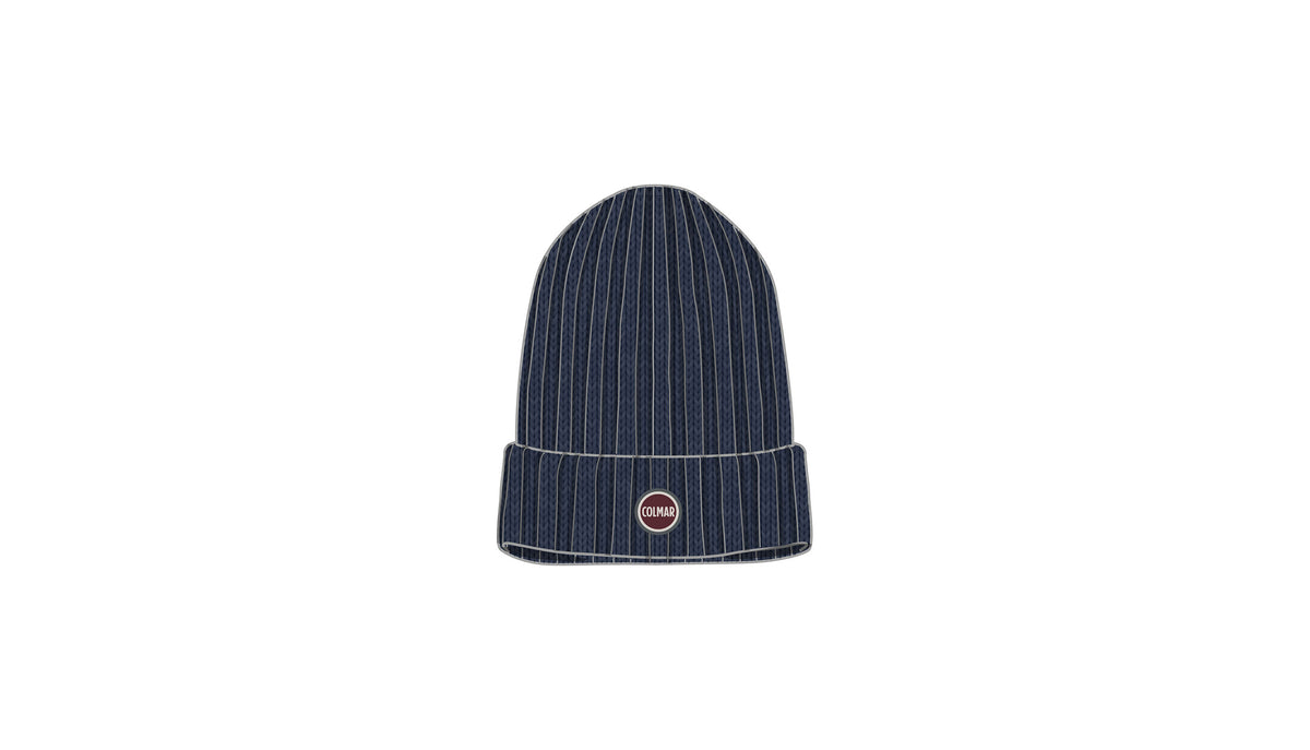 COLMAR STOCKING STITCH MIX WOOL HAT