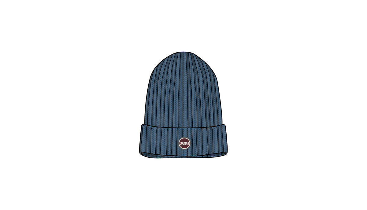 COLMAR STOCKING STITCH MIX WOOL HAT