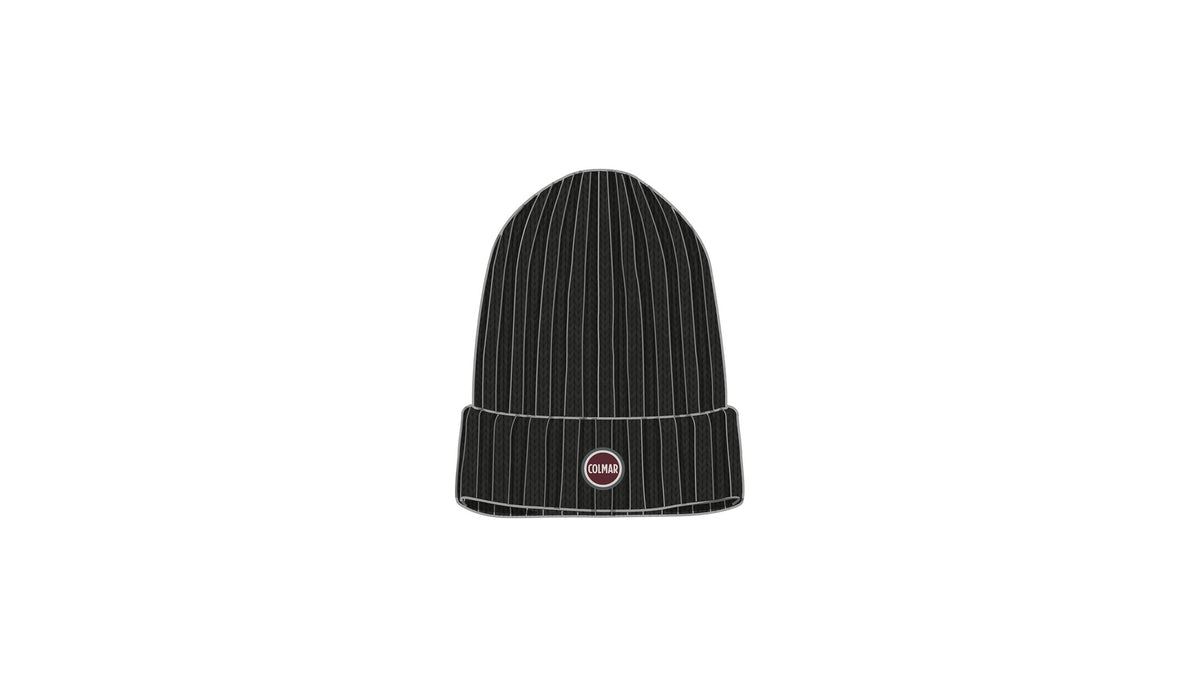 COLMAR STOCKING STITCH MIX WOOL HAT