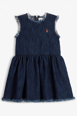 WOLF & RITA FRINGES DENIM JUMPER