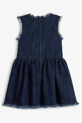 WOLF & RITA FRINGES DENIM JUMPER