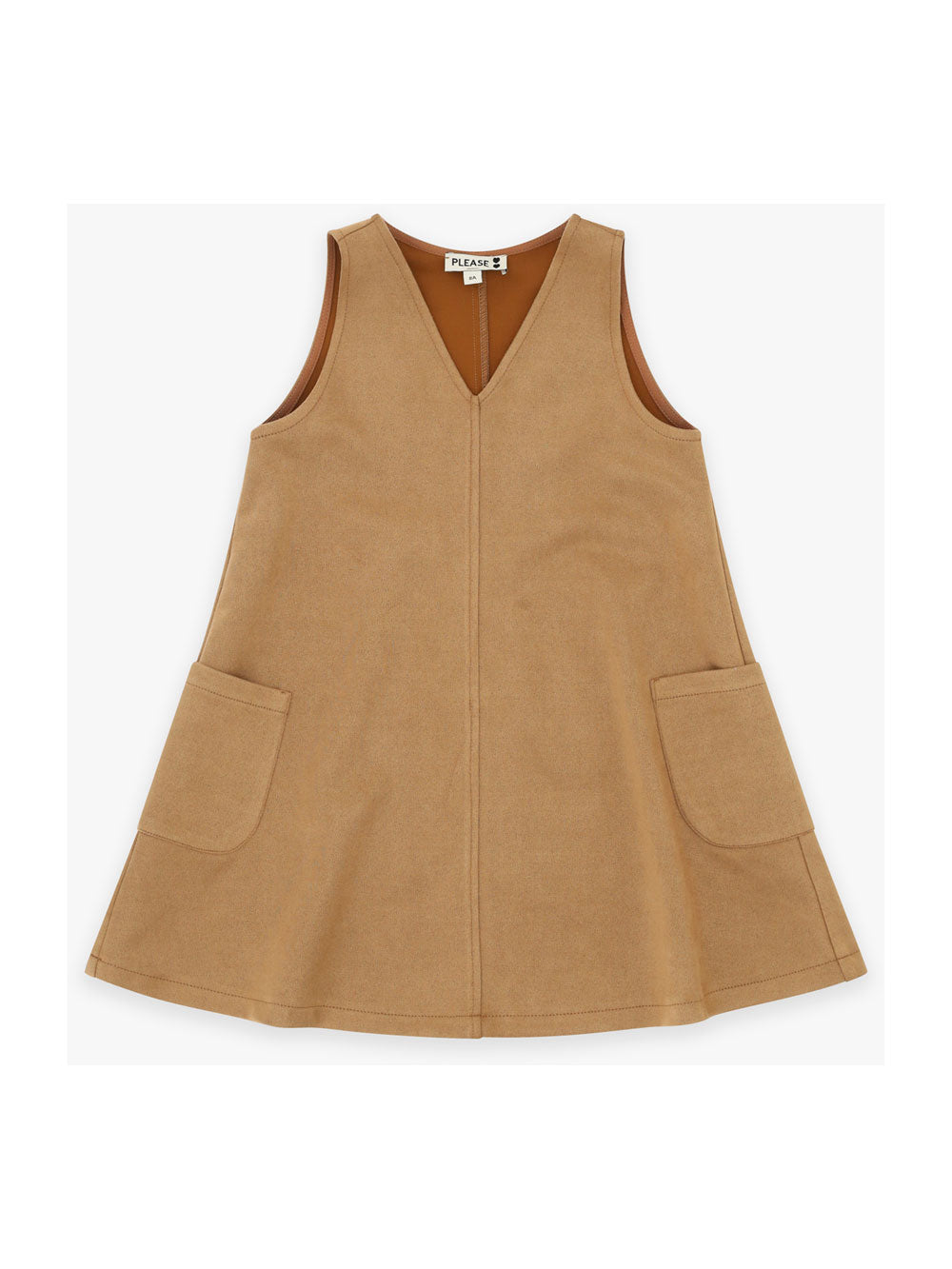 PLEASE V NECK POCKETS JUMPER