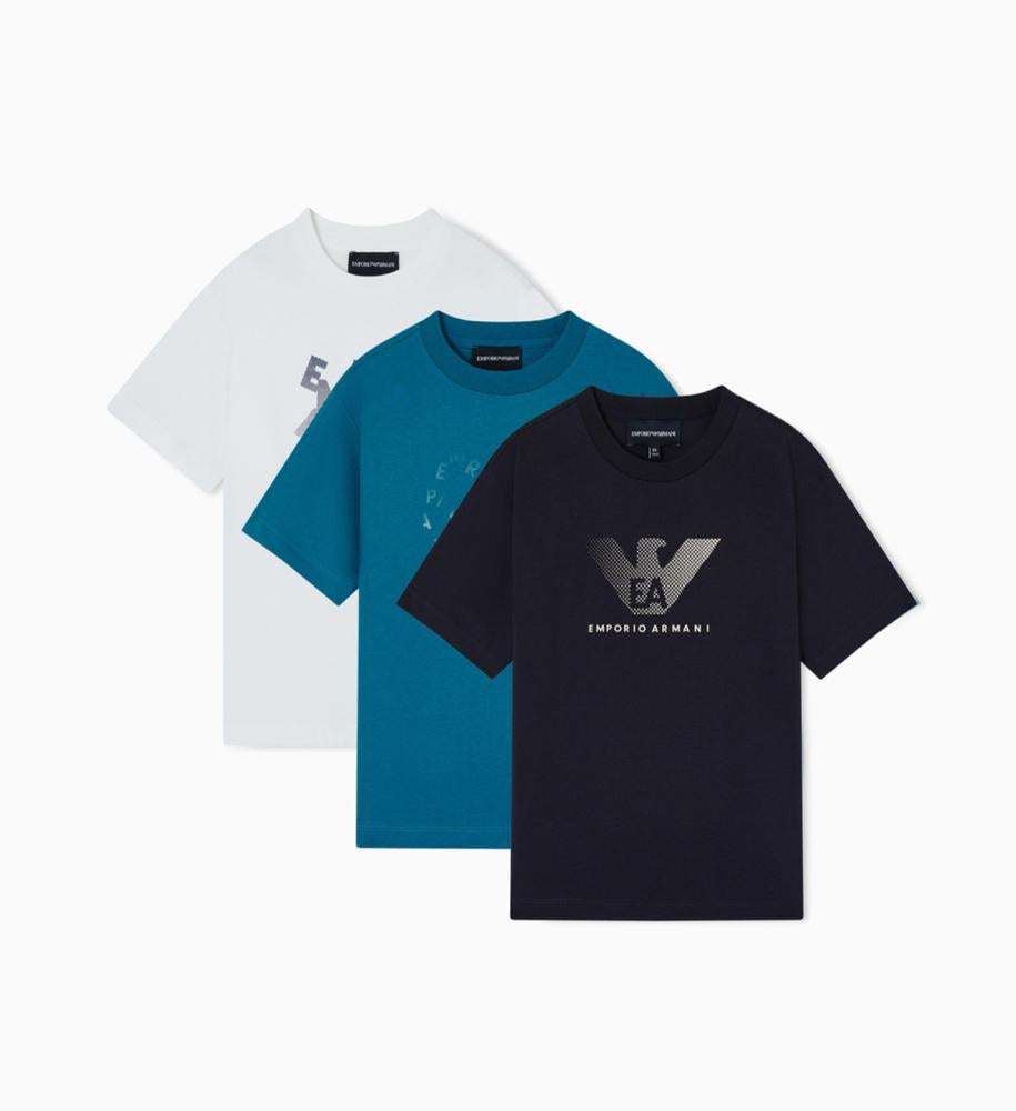 EMPORIO ARMANI SHORT SLEEVE EA LOGO TEE