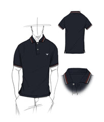 EMPORIO ARMANI ESSENTIAL SHORT SLEEVE POLO