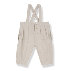 1+ IN THE FAMILY 2PC ORDIS SHORT SLEEVE TEE WITH AGULLANA 3 BUTTON OVERALL