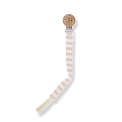 1+ IN THE FAMILY AINA STRIPE PACIFIER CLIP